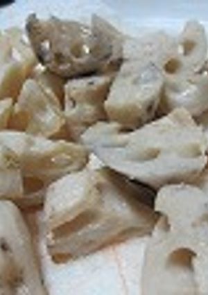 シンプルレンコン揚げ-レシピのメイン写真