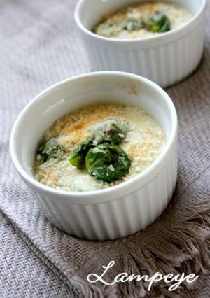 芽キャベツ＆ホタテのグラタン。ｏ○-レシピのメイン写真