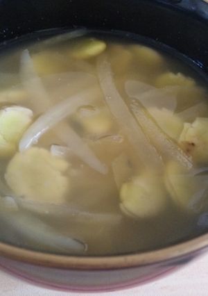 簡単田舎風☆うちまめの味噌汁♪-レシピのメイン写真