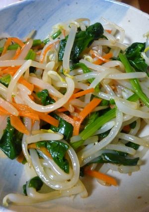 青菜のポン酢和え-レシピのメイン写真