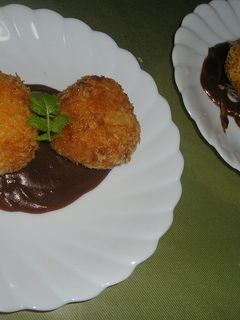 チンでチキンライスのライスコロッケ☆★-レシピのメイン写真