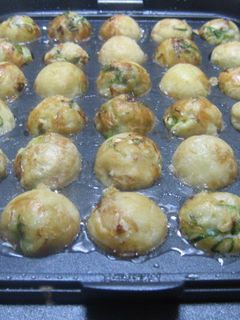 シャキシャキもっちり蓮根たこ焼き-レシピのメイン写真