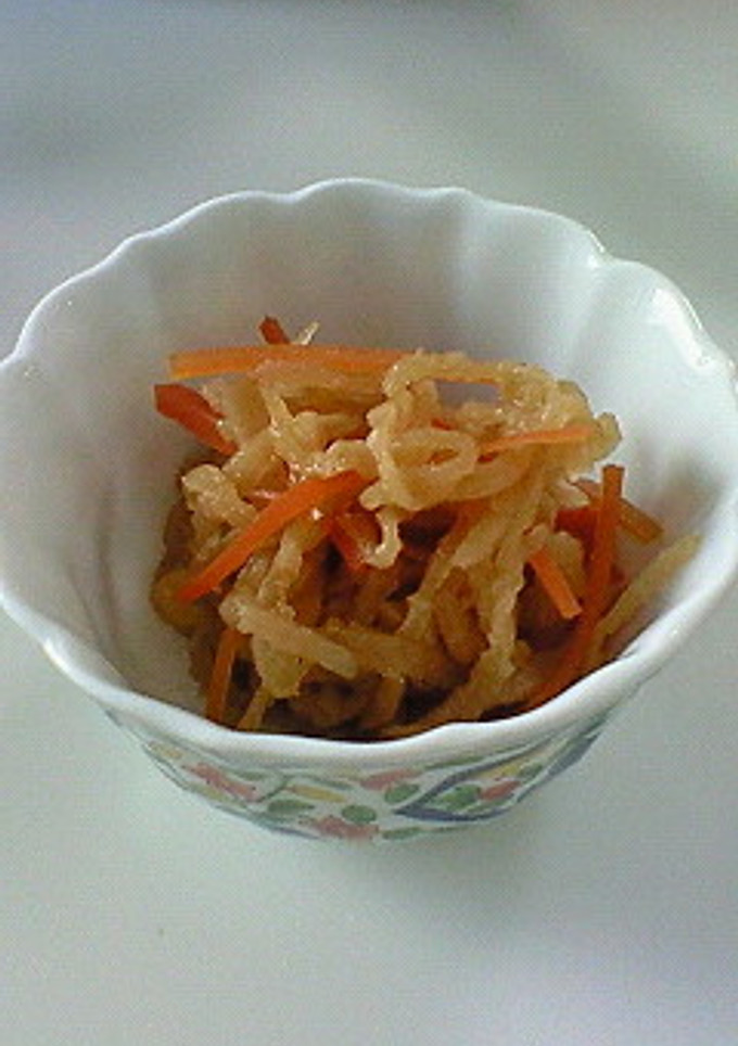 千切大根の煮物-レシピのメイン写真
