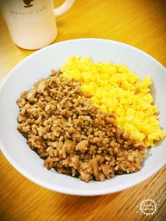 ウチんとこの2色そぼろご飯-レシピのメイン写真