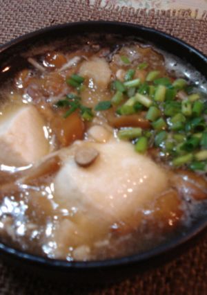 きのことくずし豆腐のみぞれ-レシピのメイン写真