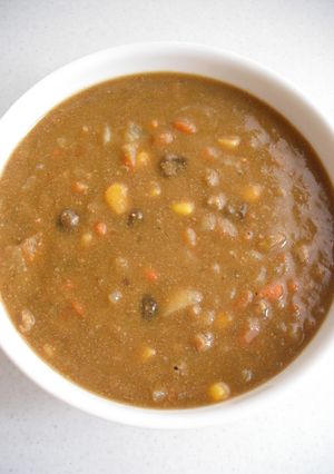 レバーとセロリのキーマカレー-レシピのメイン写真
