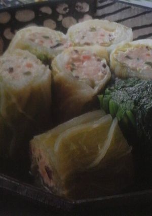 和風ロール白菜♪鳥ひき肉が合います-レシピのメイン写真