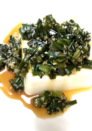 クセになる！ニラ豆腐♪-レシピのメイン写真
