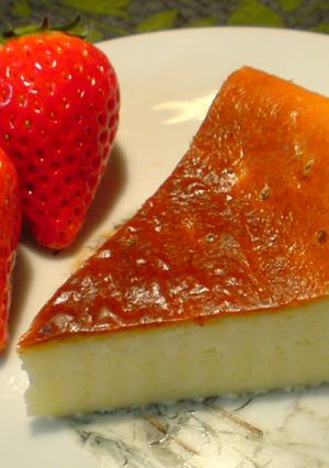 簡単ベイクド・チーズケーキ-レシピのメイン写真