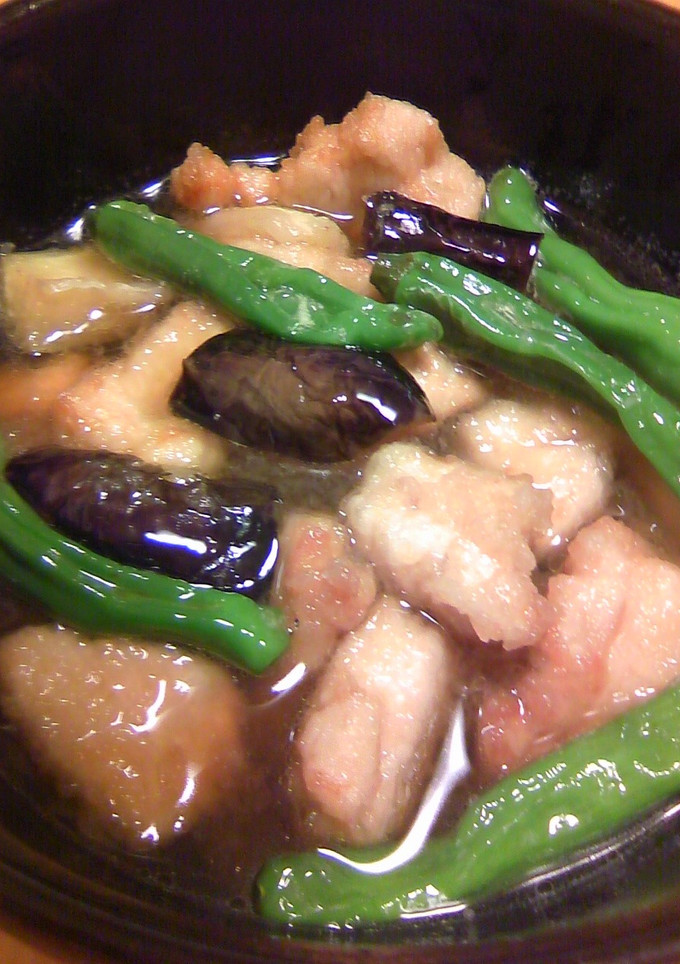 鶏むね肉とナスのみぞれ煮-レシピのメイン写真