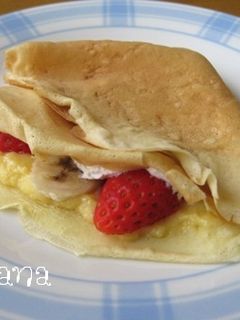 ホットケーキミックスで簡単クレープ-レシピのメイン写真