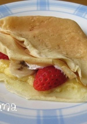 ホットケーキミックスで簡単クレープ-レシピのメイン写真