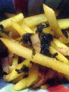 はなびし草のサツマイモと青さ海苔の炒め煮-レシピのメイン写真