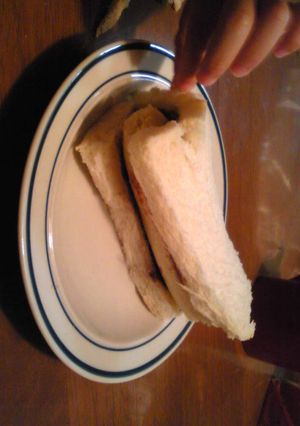 食パンで包んだチョコバナナ-レシピのメイン写真