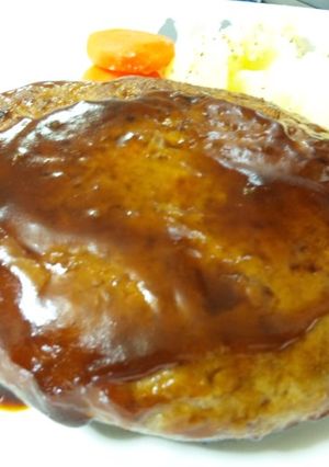 誰でも簡単☆マヨでジューシーハンバーグ-レシピのメイン写真