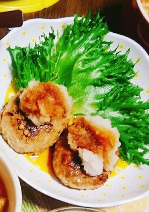 ジューシーおろしハンバーグ-レシピのメイン写真