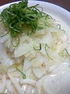 豆乳うどん-レシピのメイン写真