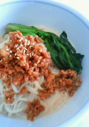 坦々麺 (手作り中華麺)-レシピのメイン写真