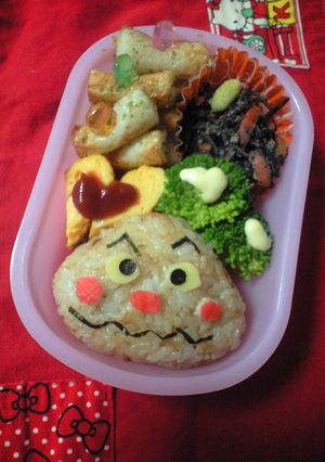 簡単！キャラ弁☆カレーパンマン-レシピのメイン写真