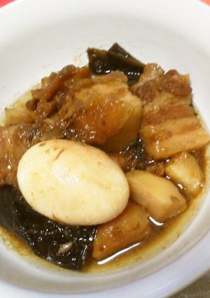 忙しい師走に☆豚角煮-レシピのメイン写真
