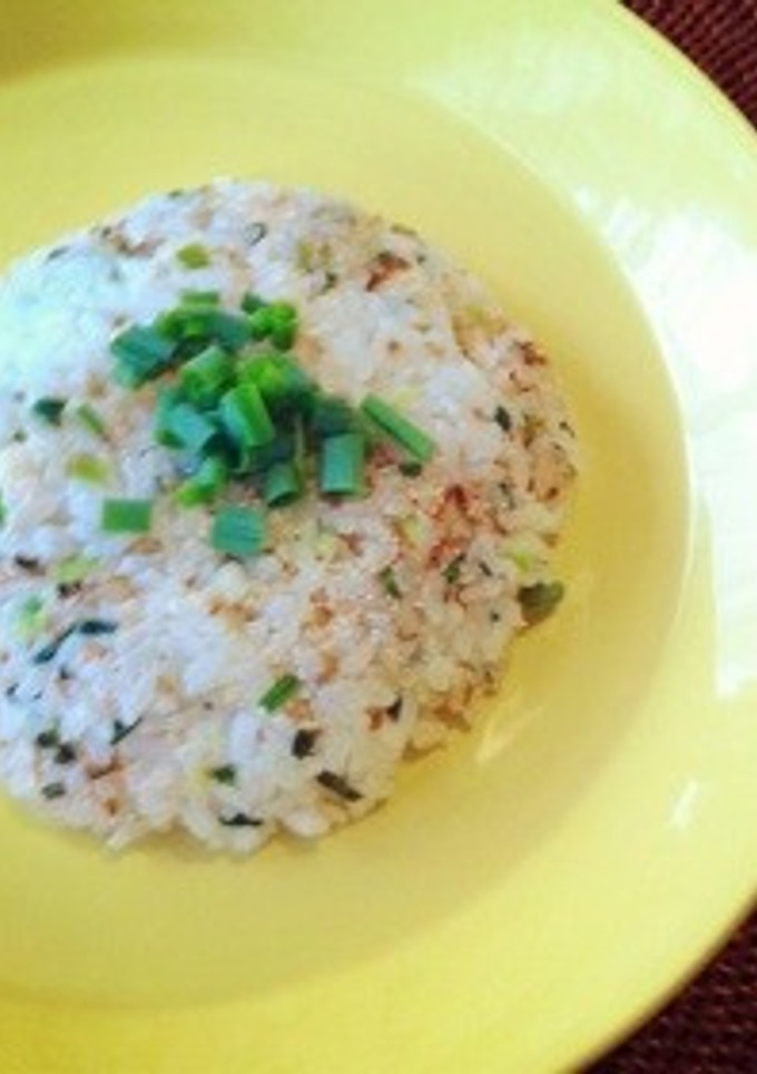 明太子とネギのゴマゴマ炒飯-レシピのメイン写真