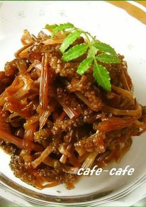 つくしの佃煮-レシピのメイン写真