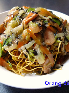 具だくさんな皿うどん✿-レシピのメイン写真