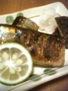 サンマの漬け焼き・カボス風味-レシピのメイン写真