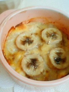 離乳食中期〜☆バナナパンプディング-レシピのメイン写真