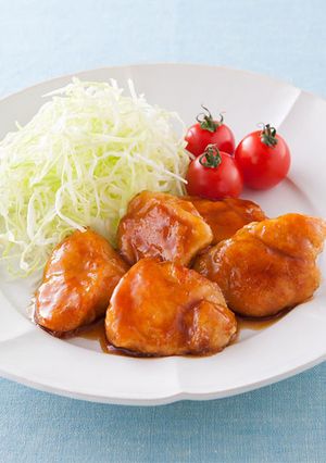 鶏むね肉のさっぱり焼き-レシピのメイン写真