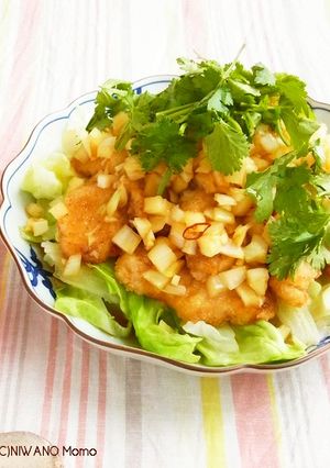 鶏むね肉で作る♪油淋鶏 ユーリンチー-レシピのメイン写真