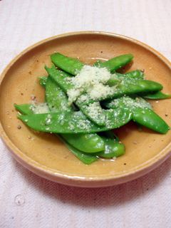 絹さやのさっとスープ煮-レシピのメイン写真