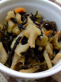 シャキシャキ蓮根入り♪ひじき煮-レシピのメイン写真