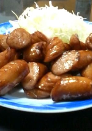 ウィンナーのバター醤油　＼(^o^)／-レシピのメイン写真