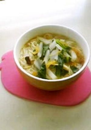 あったかプゴクそうめん♪韓国-レシピのメイン写真