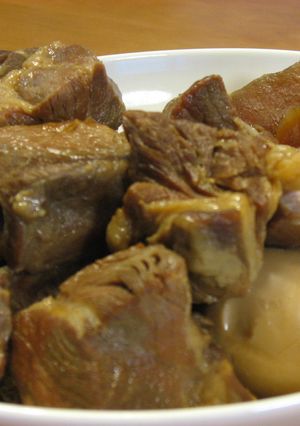 アバウトだけとおいしい♪大根と豚の煮物-レシピのメイン写真