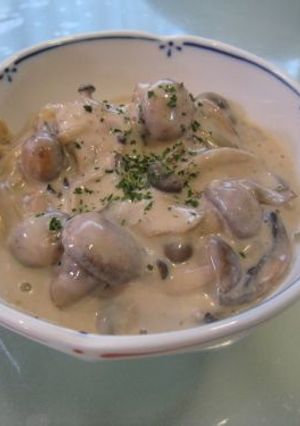 きのこのクリーム煮-レシピのメイン写真