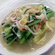 春キャベツと菜花のクリーム煮