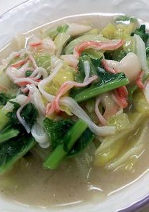 春キャベツと菜花のクリーム煮-レシピのメイン写真