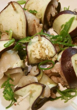 ☆簡単！なすと豚肉のくるくるレンジ蒸し☆-レシピのメイン写真