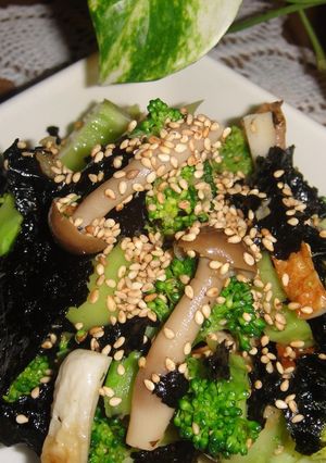 韓国海苔で★ブロッコリーのナムル-レシピのメイン写真