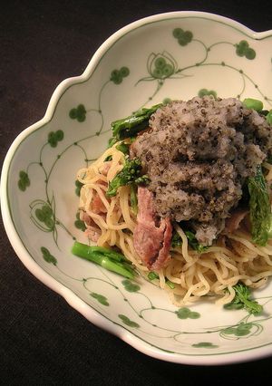 春の焼きそば～とんぶりおろしがけ-レシピのメイン写真