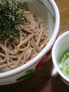■オクラと山芋のとろろ蕎麦■-レシピのメイン写真