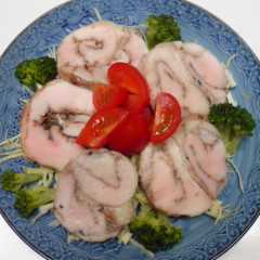 รูปของ 簡単鶏ハム(バジル風味)