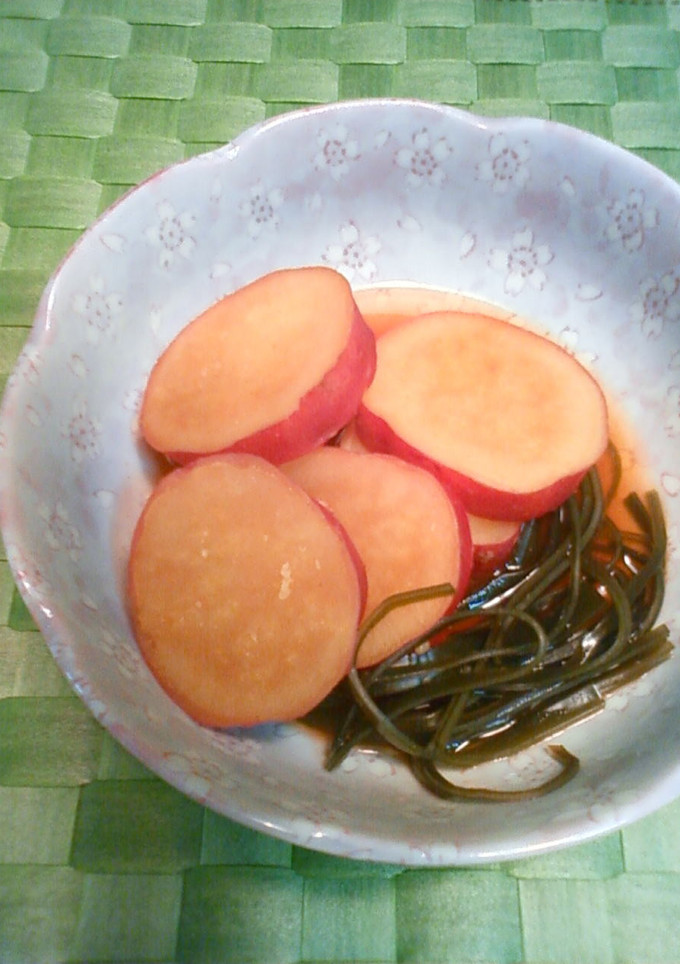 さつま芋と昆布の煮物　・・・-レシピのメイン写真
