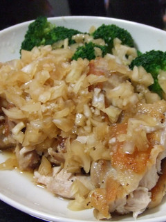 *鶏肉のグリルたまねぎソースかけ*-レシピのメイン写真