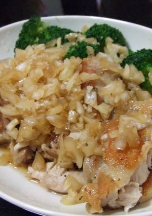 ＊鶏肉のグリルたまねぎソースかけ＊-レシピのメイン写真