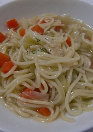 簡単♪中華風あんかけスープパスタ-レシピのメイン写真