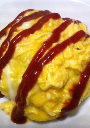 トロっと幸せ♪カレー味のオムライス☆-レシピのメイン写真