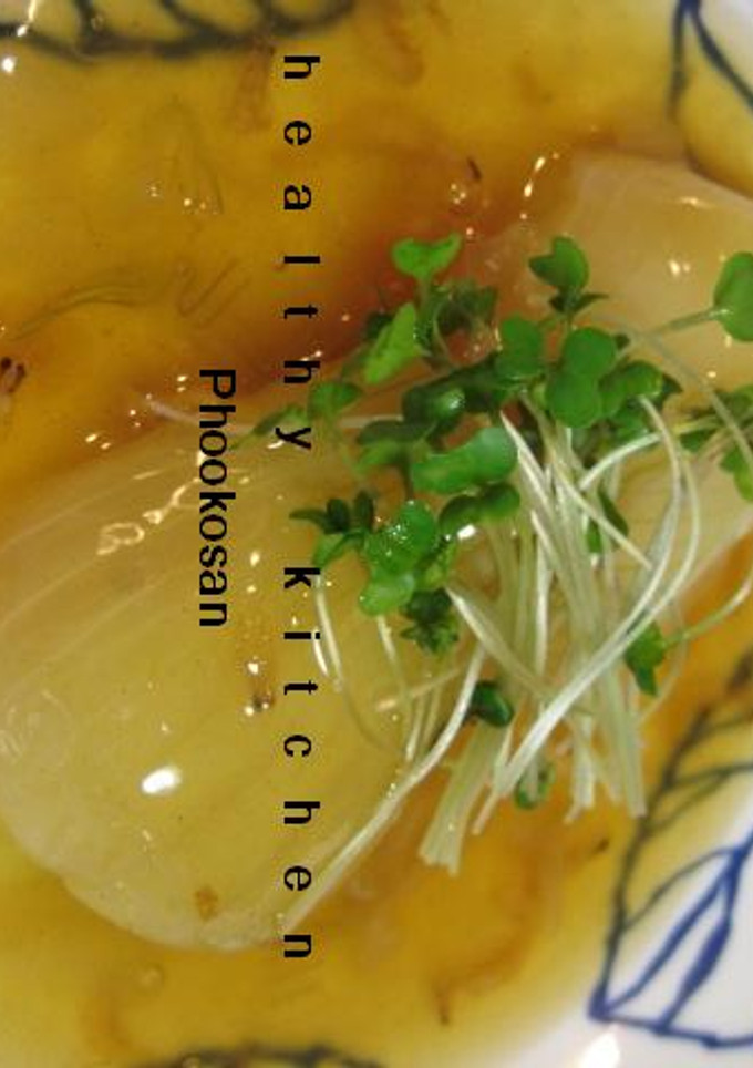 まるごと新玉ねぎのエビ餡かけ-レシピのメイン写真